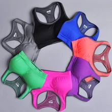 Femme, сексуальный женский спортивный дышащий бюстгальтер для йоги, для фитнеса, бега, жилет для спортзала, растягивающийся, спортивный, пуш-ап, быстросохнущий, бесшовный бюстгальтер