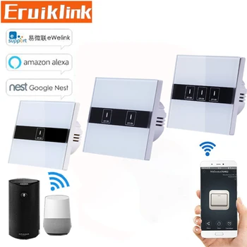 

EU/UK Standard Wifi Touch Switch,eWelink APP Remote Control Light Switch via Android/IOS for Sma
