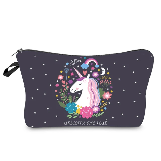 Jom Tokoy Printing Makeup Bags With Multicolor Pattern Cute Cosmetics Pouchs For Travel Ladies Pouch Women Cosmetic Bag -