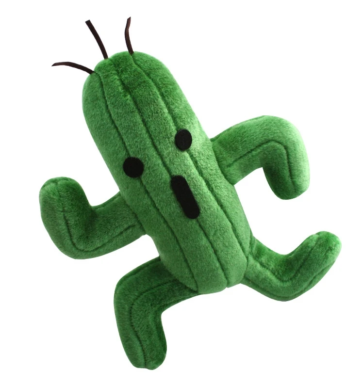 Кактус Final Fantasy Sabotender Cactuar Плюшевые игрушки 10 &quot25 см мягкие куклы детские подарки
