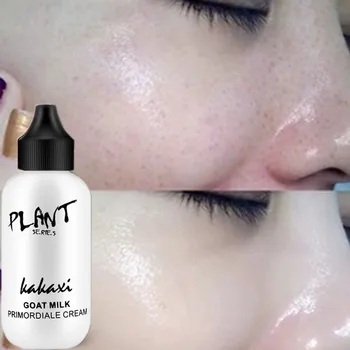 

Concealer Liquid Waterproof Whitening Lazy Primer Make Up Goat Milk Revitalizing Corrector Moisturizing Cover Pores Women