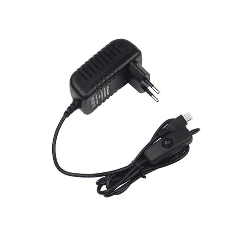 Raspberry Pi 4 Питание адаптер ON/OFF переключатель USB C 5V 3.0A US/EU/UK/AU
