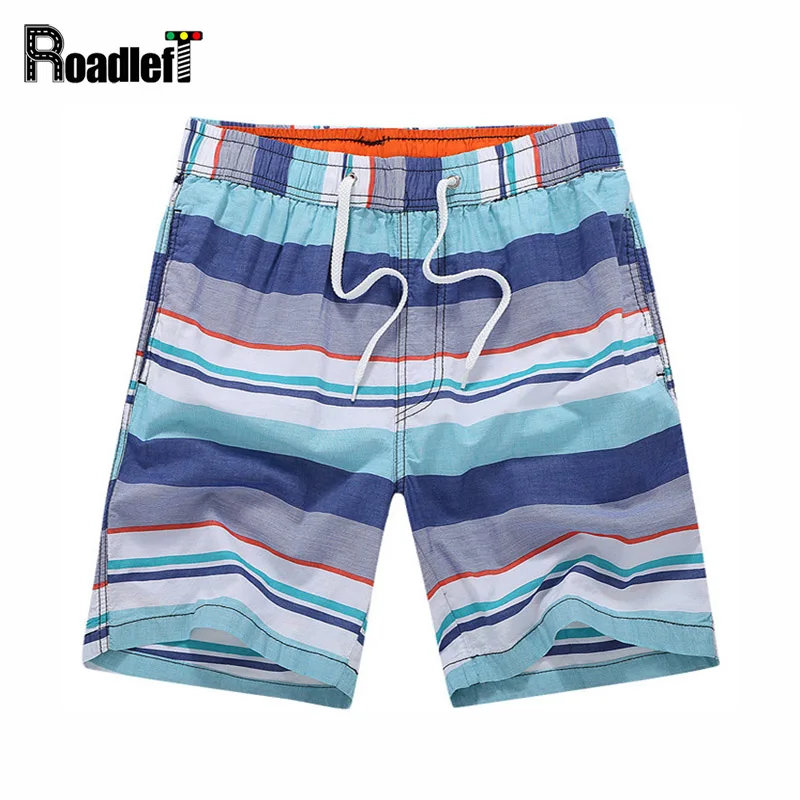 2017 Summer Mens Multicolor Striped Casual Board Shorts Men Fashion Camo Workout Denim Shorts