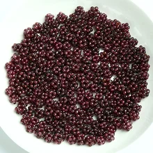 Самодельные ювелирные изделия из натурального красного вина гранат цветок шар свободные бусины Аутентичные хрустальные бусины ручной работы материал бусины аксессуары 5 штук
