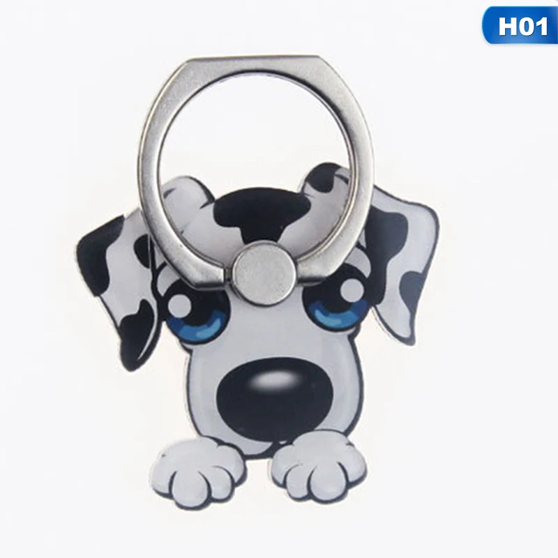 Bulldog Хаски животное щенок мобильный телефон стенд кольцо-держатель на Палец Смартфон Милая кофта с карманом для собаки подставка для Xiaomi huawei все телефон