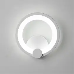 Алюминиевый светодиодный настенный светильник Настенный бра Акриловые Настенные светильники современная настенная прикроватная лампа