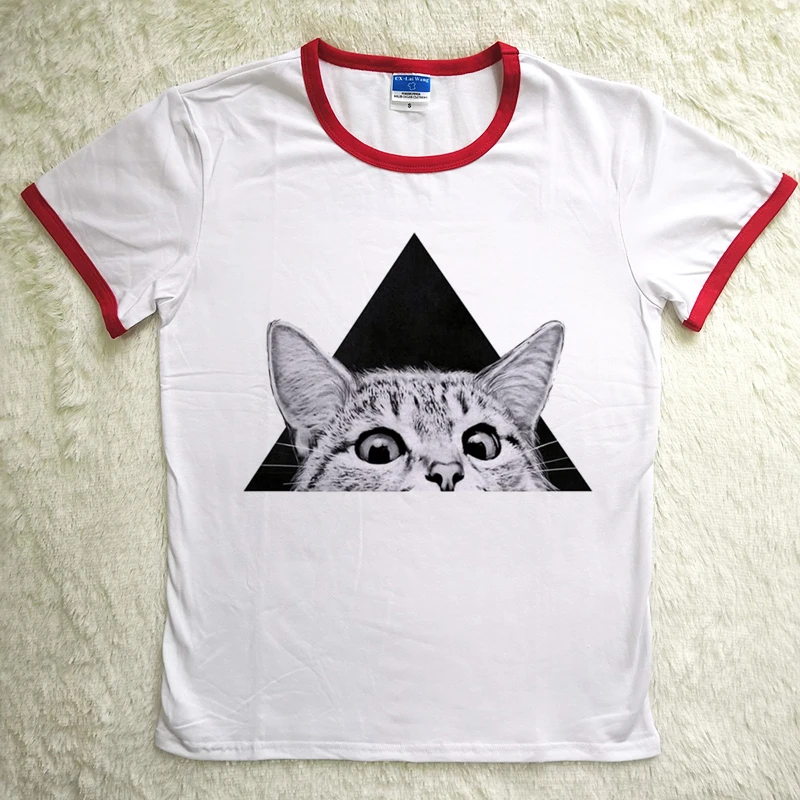 

Hillbilly Cute Nice Cat Print Gift To Women Girls Red Neck T Shirt Plus Size Harajuku Tees Shirt Christmas 80s 90s 00s T-shirts