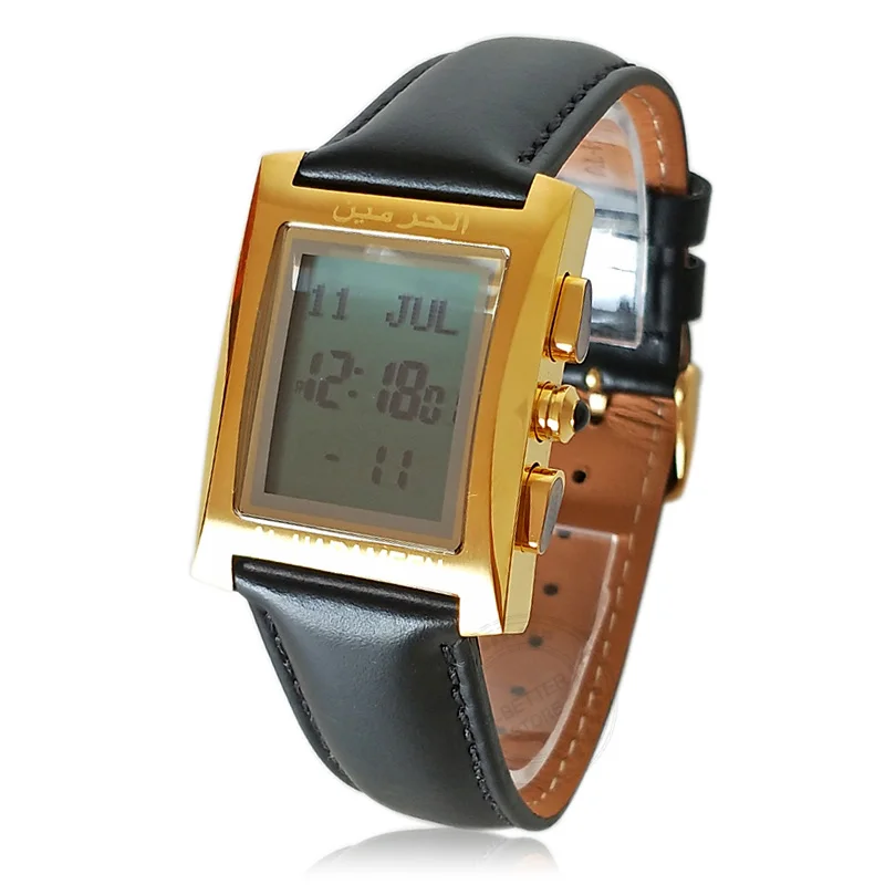 Azan Watch with Automatic Adhan Time and Qiblah