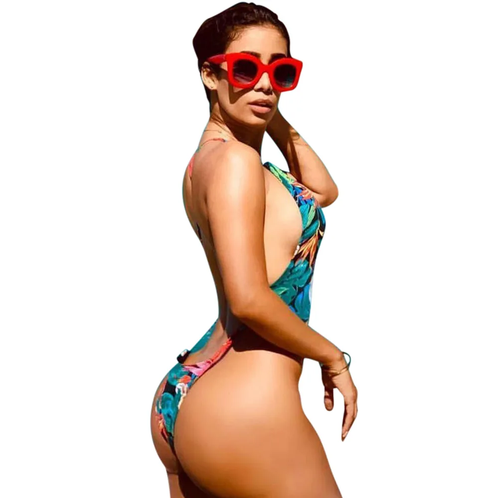 Sexy Print Backless Bodysuit Women Sleeveless Summer Beachwear Hot Bodysuits Deep V-Neck Cross Slim bandage cami Bodysuit Sexy Print Backless Bodysuit Women Sleeveless Summer Beachwear Hot Bodysuits Deep V-Neck Cross Slim bandage cami Bodysuit
