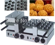 Ry-315 Commecial bélgica noz forma lanche máquina de waffle, Noz lanche baking criador