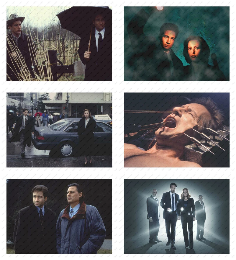 

The X-Files Wall stickers White Kraft Poster Retro Poster Decorative paintings Movie Poster