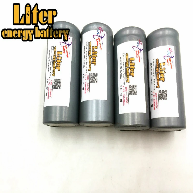 

Original 32650 3.2V 5500mah rechargeable Li-ion battery 32650 LiFePO4 5C discharge battery for Backup Power flashlight