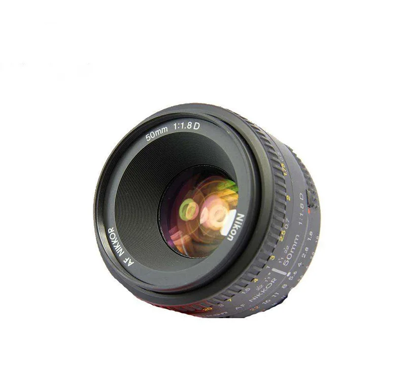 Объектив Nikon AF FX NIKKOR 50 мм f/1.8D для зеркальных фотоаппаратов UV + передние и задние