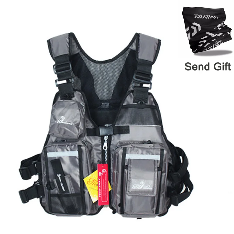 

Sailing Surfing Life Jacket Report Fly Fishing Vest Outdoor Fishing Vest Waterproof Boating Huting Vest for Fishing Jacket