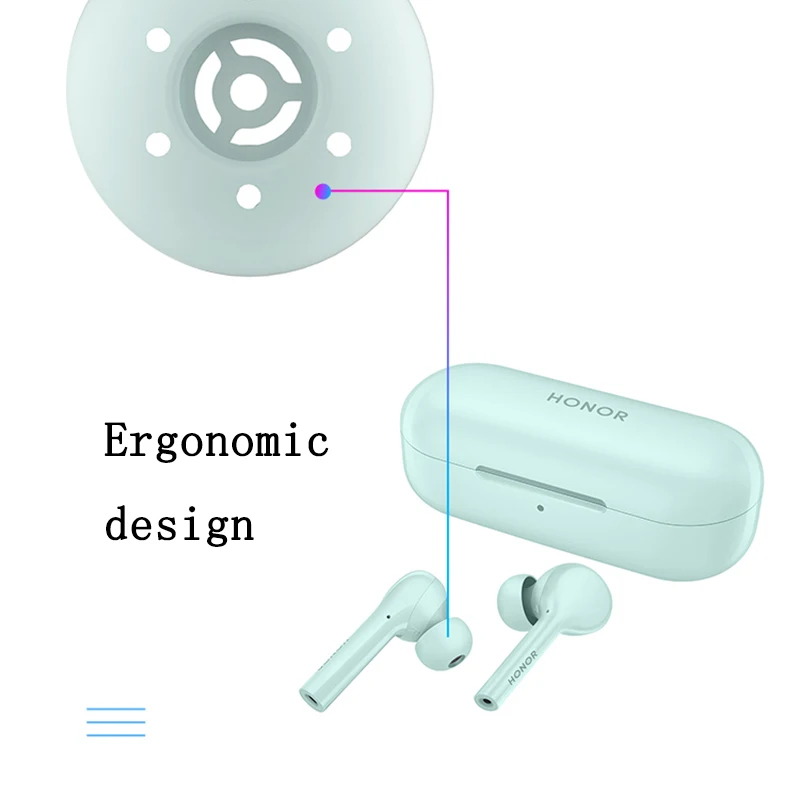 Оригинальные Молодежные наушники huawei Honor Flypods, Bluetooth, беспроводная связь с микрофоном, водонепроницаемая гарнитура, стерео звук для iOS, Android