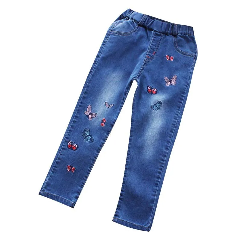 Kids Girls Jeans Kids Clothing Pants For Girls Spring/Autumn Trousers ...