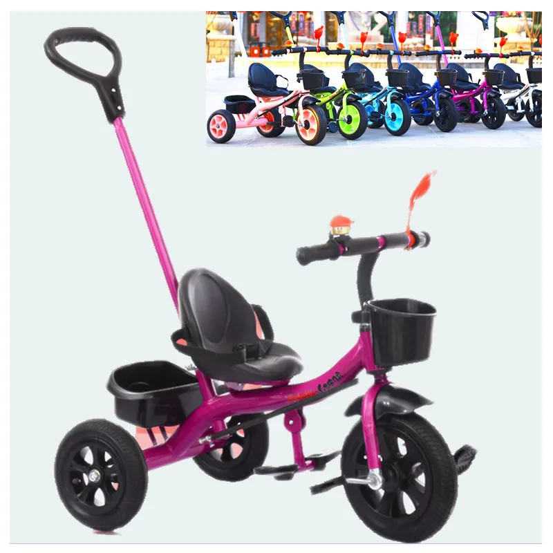 Baby Carriage with 3 Wheels Baby Tricycle Bicycle Child