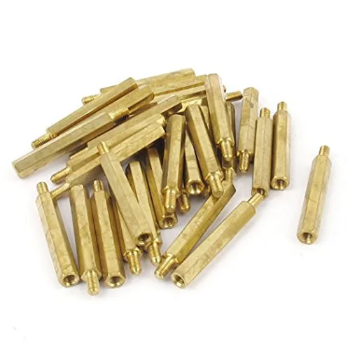 

Replacement PC Mounting Metal Jack Screw Standoff - 50 Pack