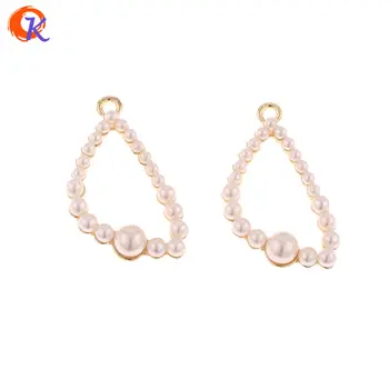 

Cordial Design 50Pcs 18*34MM Jewelry Accessories/Earrings Parts/Imitation Pearl/DIY Earrings Making/Hand Made/Earring Findings