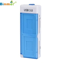 Хорошая и 5 Гбит/с супер скорость USB 3,0 Micro SD TF Флешка картридер адаптер BK Dec 9