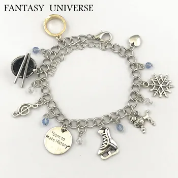 

FANTASY UNIVERSE Freeshipping 20pc a lot YURI ON ICE Charm Bracelet BKSLJOHN66