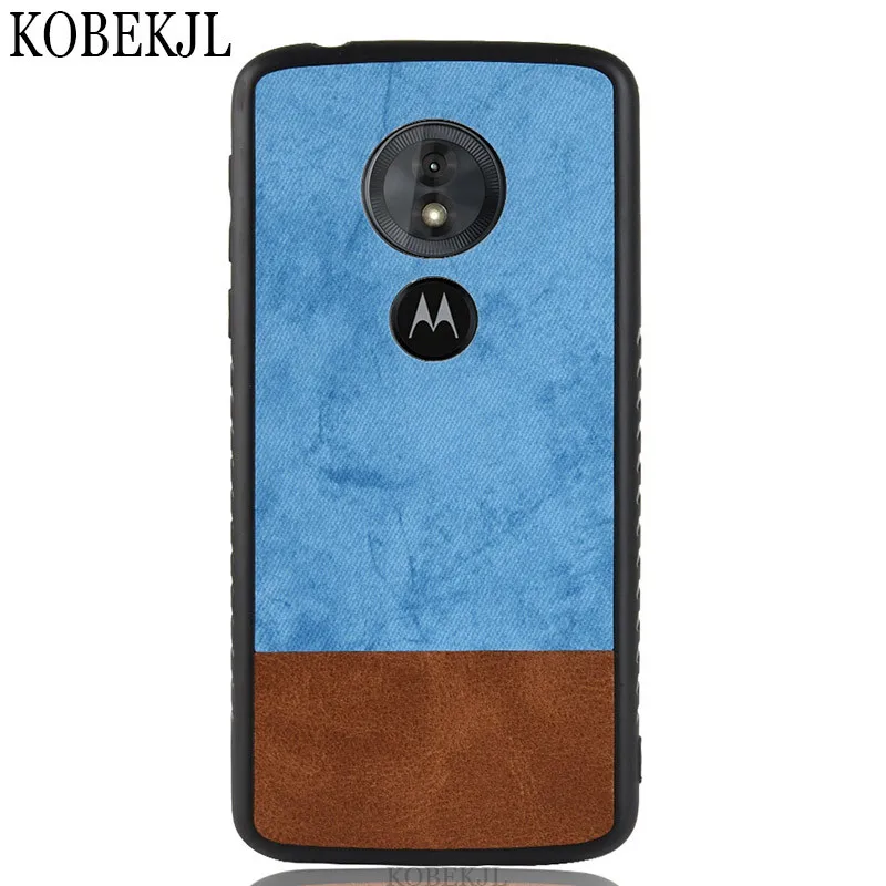 Чехол для Motorola Moto G6 Play мягкий силиконовый чехол телефона из искусственной кожи G 6