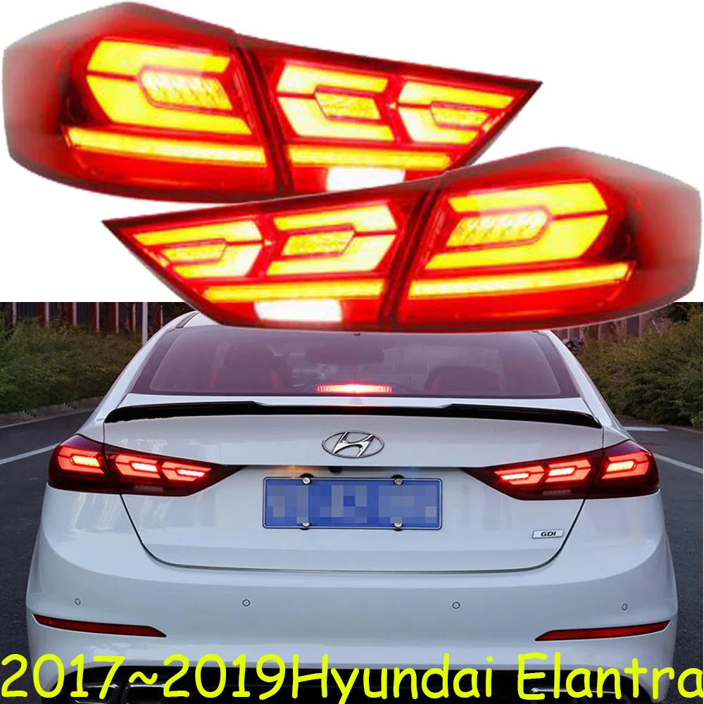 Автомобильный Стайлинг для фары для автомобиля Hyundai Elantra Elantra светодиодный фары DRL Биксеноновые линзы Высокий Низкий луч парковка HID противотуманные фары