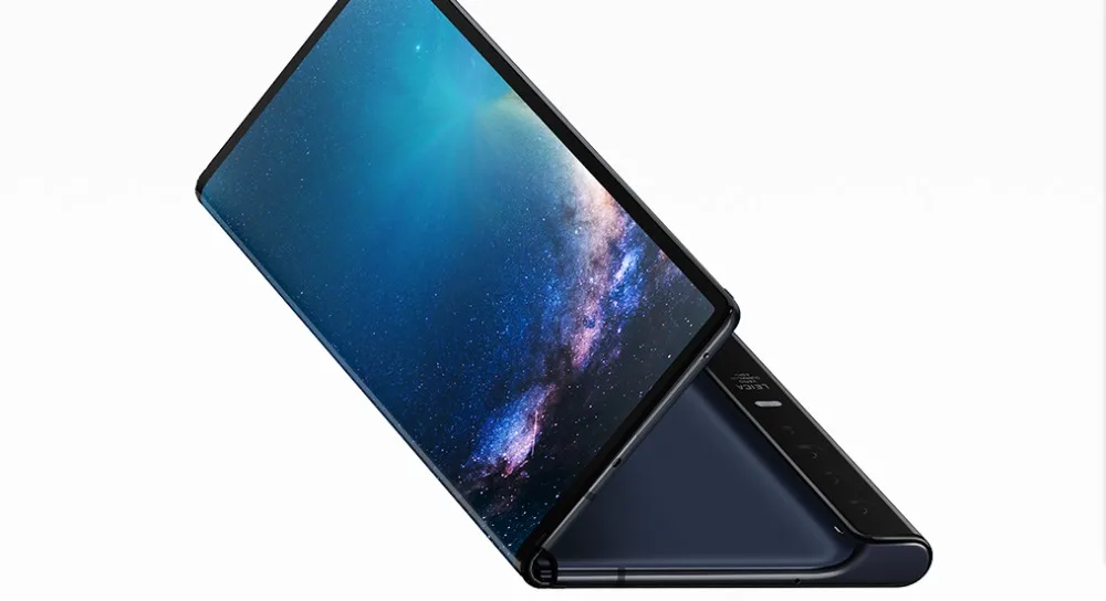 В, HuaWei mate X, сложенный экран, 5G, мобильный телефон Kirin 980 Balong 5000, Android 9,0, 8 Гб ram, 256 ГБ rom, 40.0MP, 5G, телефон