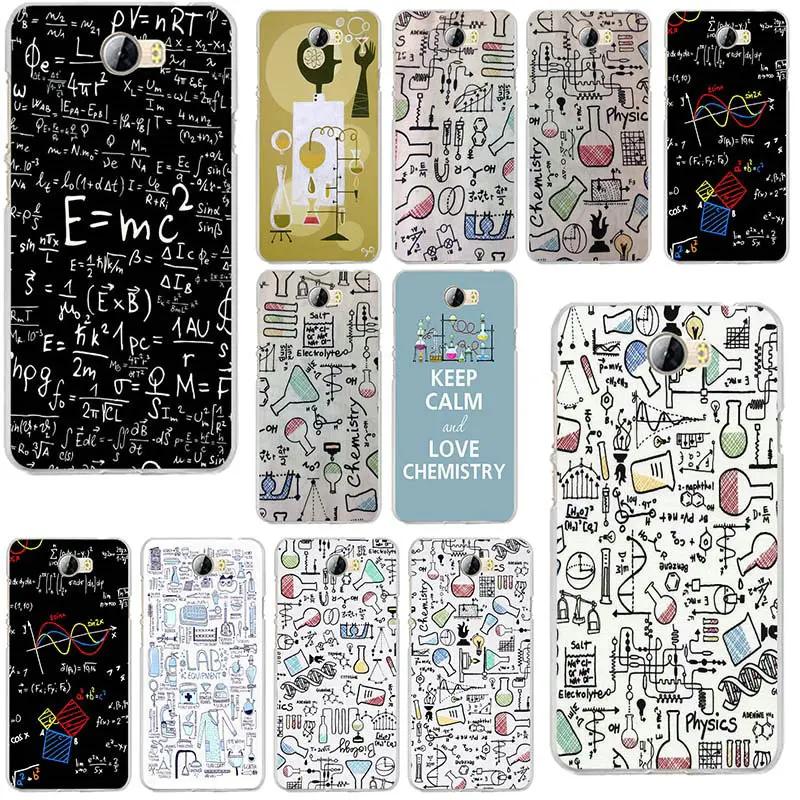 

Fashion Chemistry Style Art Soft TPU Phone Case for Huawei P8 P9 P10 P20 Lite Mate 10 Pro Y5 Y6 Y3 II Y7 Honor 6X 9 Lite Shell