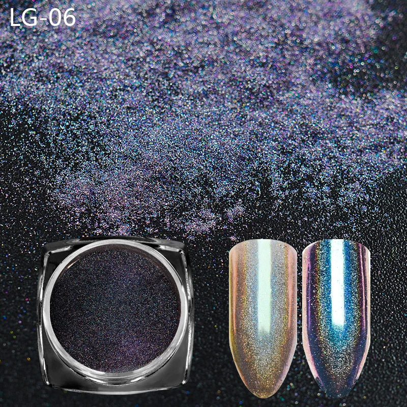 Mtssii зеркальный блеск для ногтей хромированная пигментная оболочка Ослепительная DIY салон микро голографическая пудра лазер дизайн ногтей украшения Маникюр - Цвет: UW4998