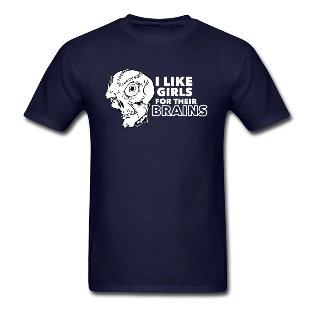 I Like Girls for Their Brains_navy