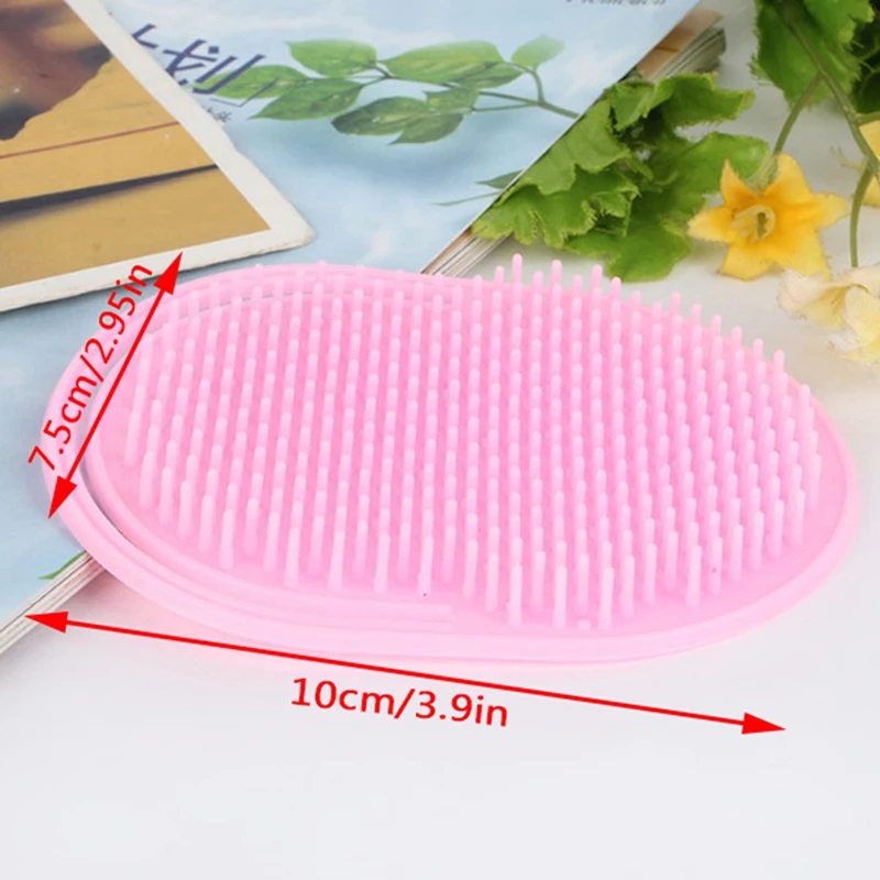 1Pcs Plastic Shampoo Scalp Shower Washing Hair Head Massage Brush Massager Comb New