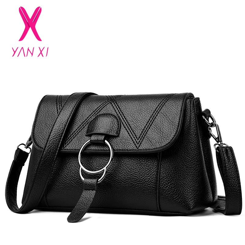 

YANXI PU Leather Women Day Clutch Bags Handbags Women Famous Brands Ladies Wristlet Clutch Wallet Evening Party Bag