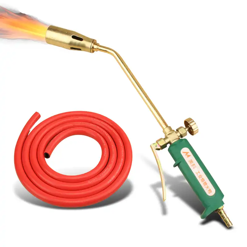 Liquefied Gas Welding Torch Road Pipe Metal Welding Flame Blow Heating