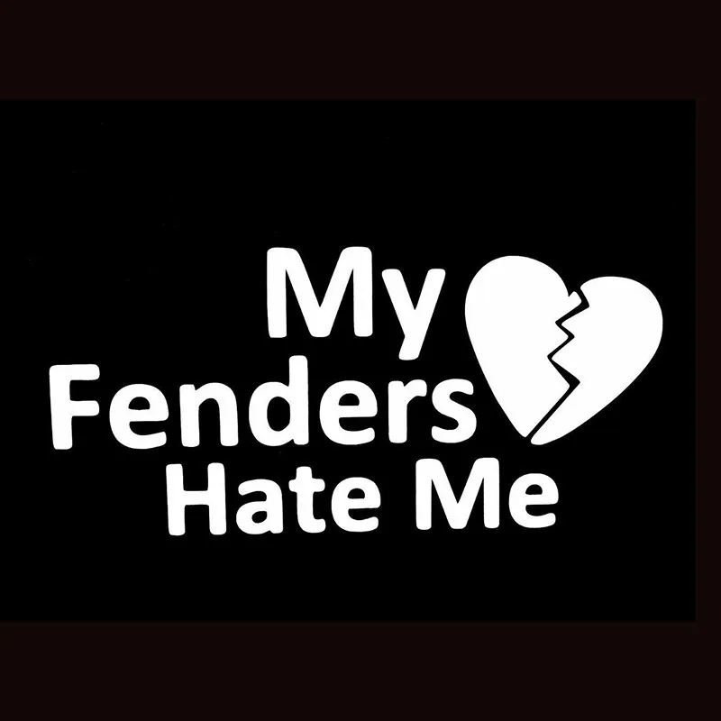 17*8 см My Fenders Hate Me захлопывающийся дрейф JDM мотоцикл бампер внедорожника Окна