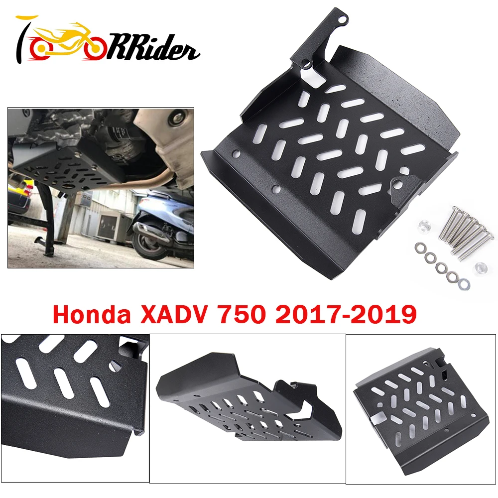 Для 2017 2019 Honda X ADV 750 алюминиевая противоскользящая пластина для защиты двигателя