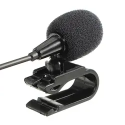 Профессиональный автомобильный аудиомикрофон 3,5 мм разъем Микрофон Стерео мини проводной внешний микрофон для автомобиля, DVD Радио 3 М