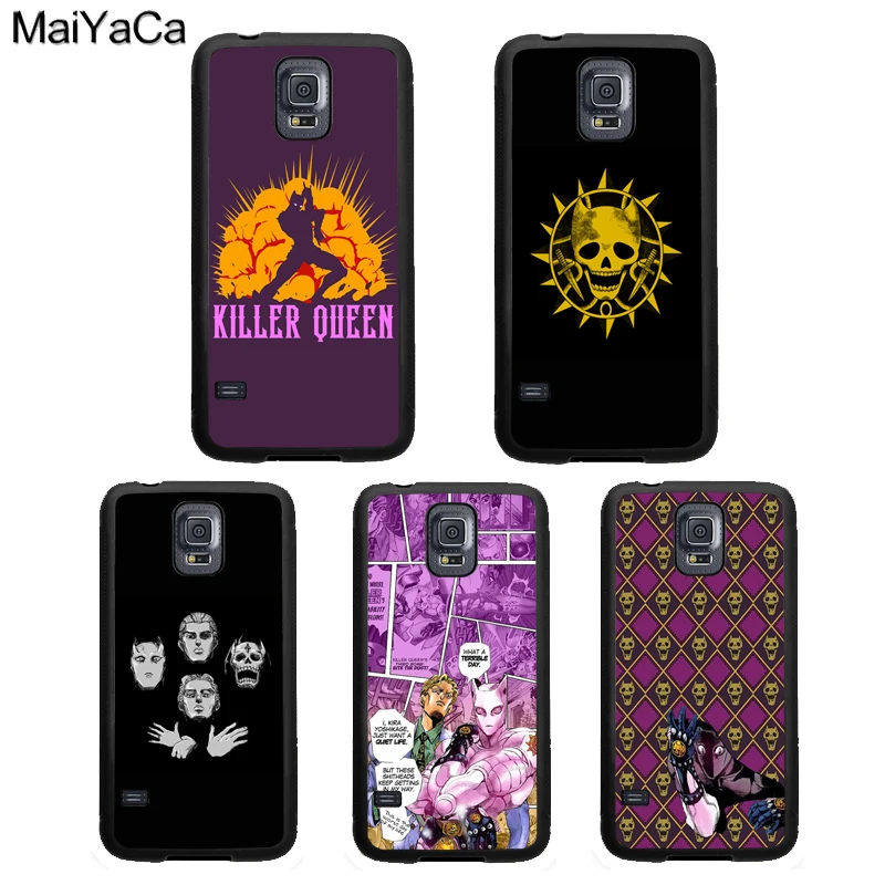 

MaiYaCa Anime JoJo Killer Queen Rubber Case For Samsung Galaxy S9 S10 S8 Plus Lite S4 S5 S6 S7 Edge Note 9 8 5 Cover Coque