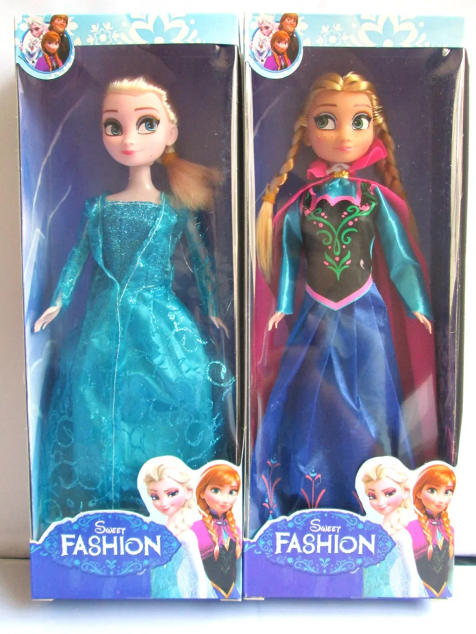 Brinquedos Meninas Elsa Anna Bebekler Prenses 11.5 Inç