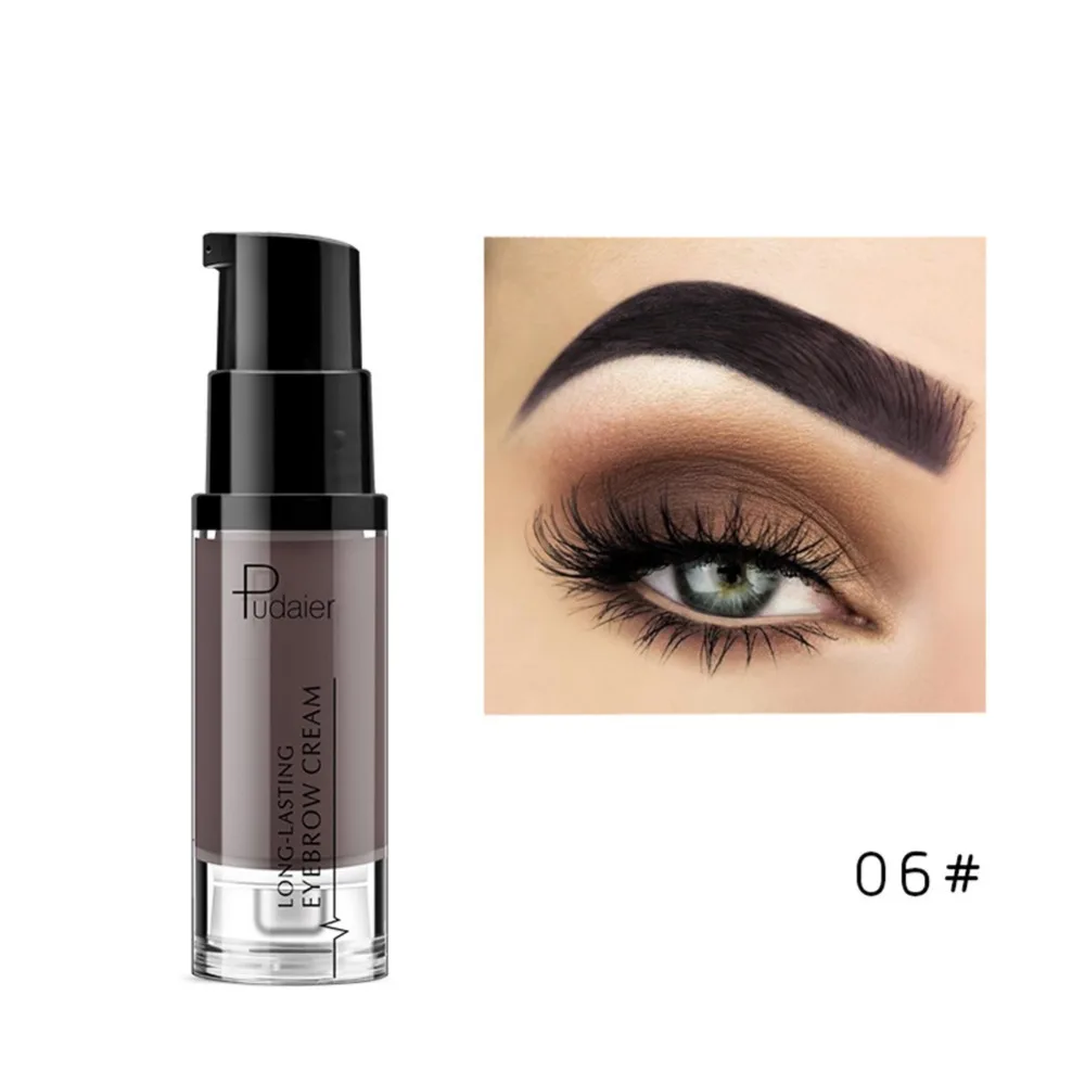 

Waterproof Liquid Eyebrow Gel Makeup 6 Colors Long Lasting Natural Eye Brow Enhancer Eyebrow Tint Beauty Makeup Cream Cosmetic