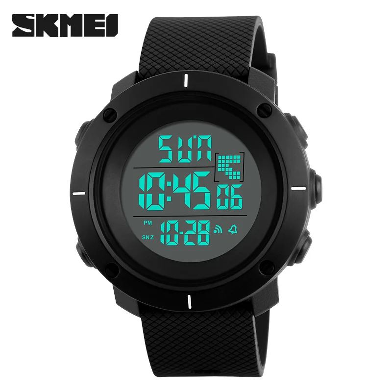 Baratos Reloj deportivo al aire libre SKMEI relojes de pulsera digitales multifunción para hombre 5Bar reloj militar cronógrafo resistente al agua reloj para hombre