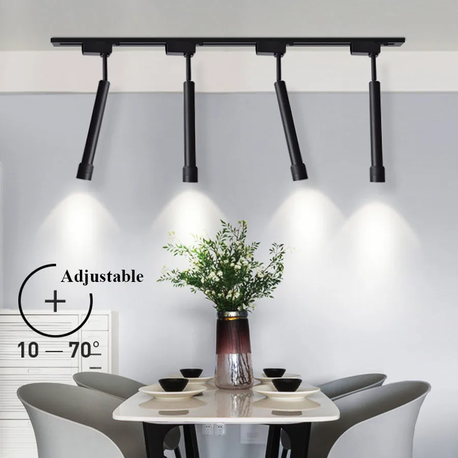Thrisdar 7 Вт масштабируемый светодиодный Трековый прожектор с чипами Cree Nordic LED Down light