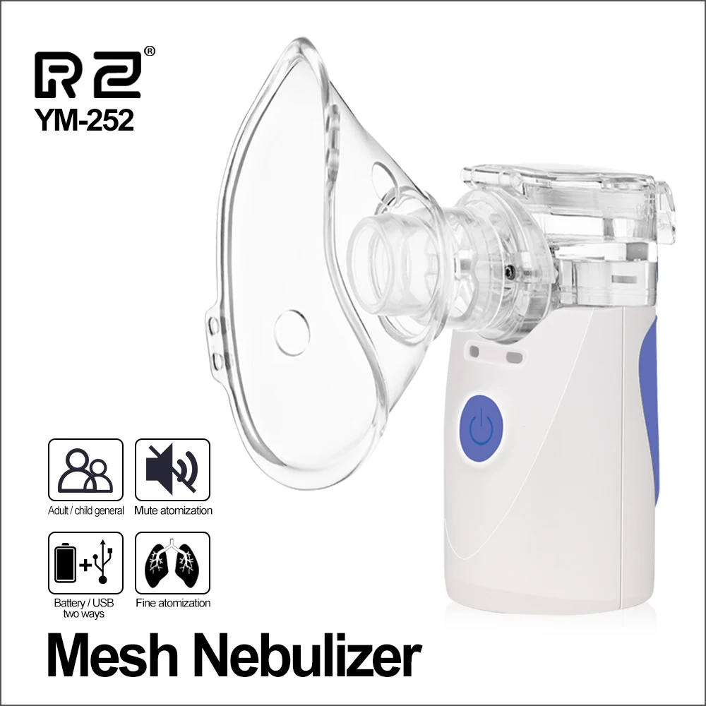 RZ Health Care Handheld Nebulizer Home Children Adult Asthma Inhaler Mini Nebulizador Automizer Care Inhale Medication