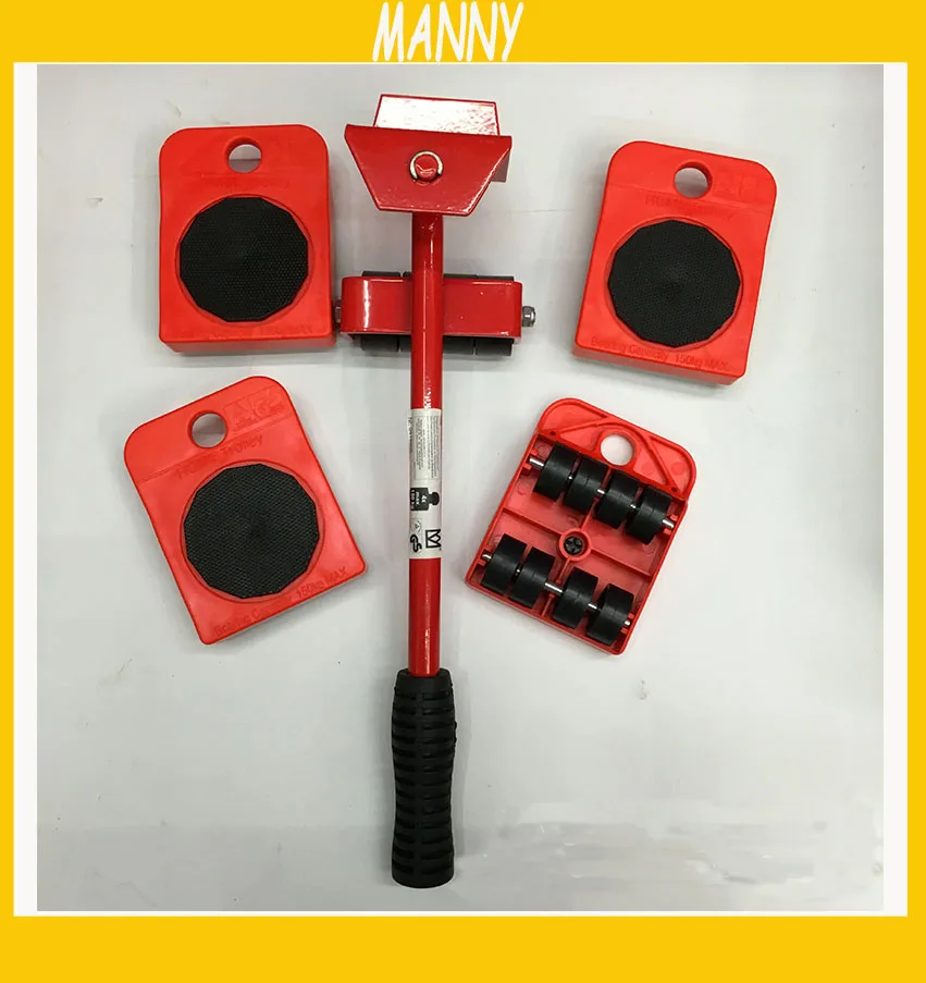 

Home Utilities Moves Furniture Moving System with Lifter Tool and 4 Wheels