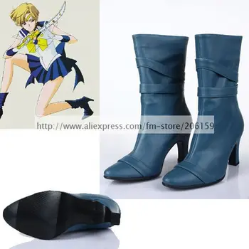 

Sailor Moon Sailor Uranus Ten'ou Haruka Cosplay Shoes Heel Pumps Shoes Lady Boots