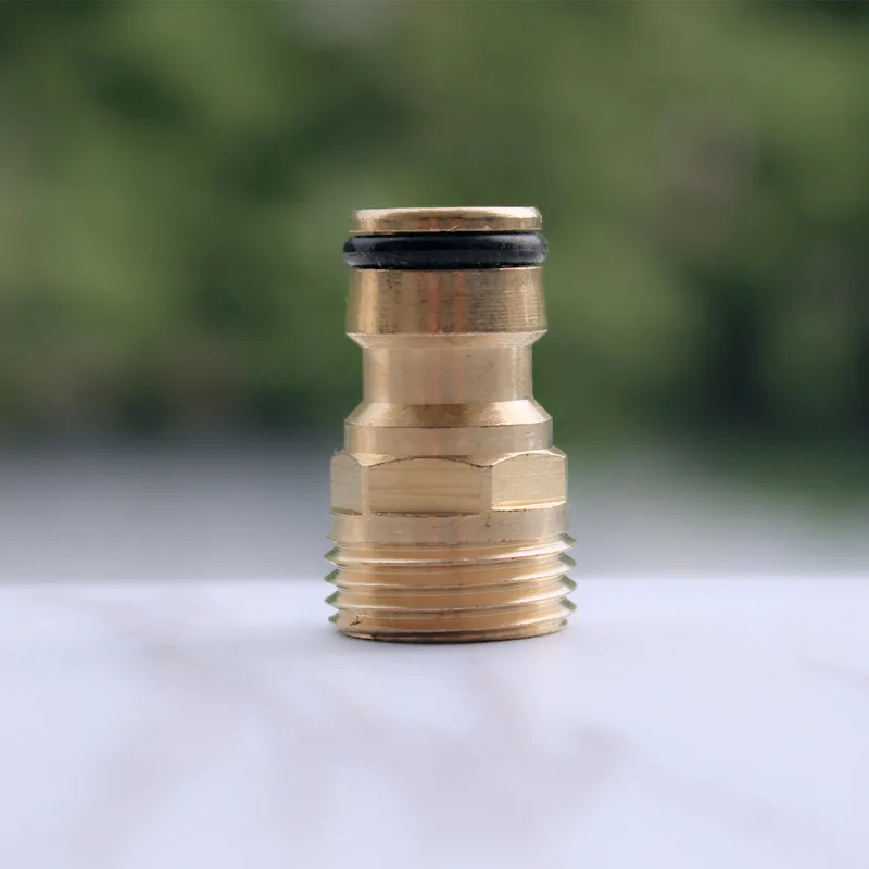 20pcs/pack 1/2" Brass Male Threaded Tap Connector Sprinkler Adaptors Hose End Fittings Garden