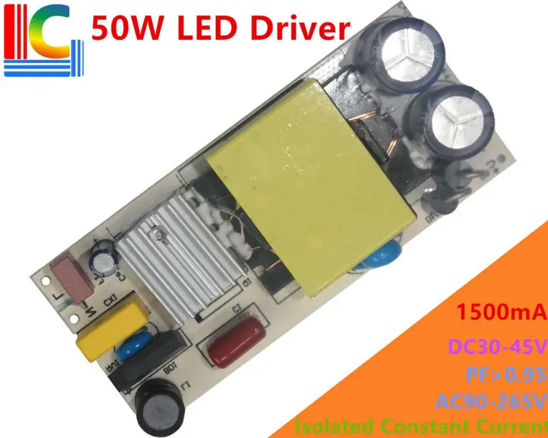 Трансформатор освещения 50 Вт 90 265 в 15 светодиосветодиодный|lighting transformers|led driver powerled