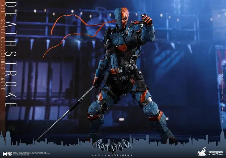 Полный набор 1/6 масштаб Бэтмен: Arkham Origins Deathstroke VGM30 фигурка игрушка Коллекционная фигурка кукла игрушки подарок с коробкой