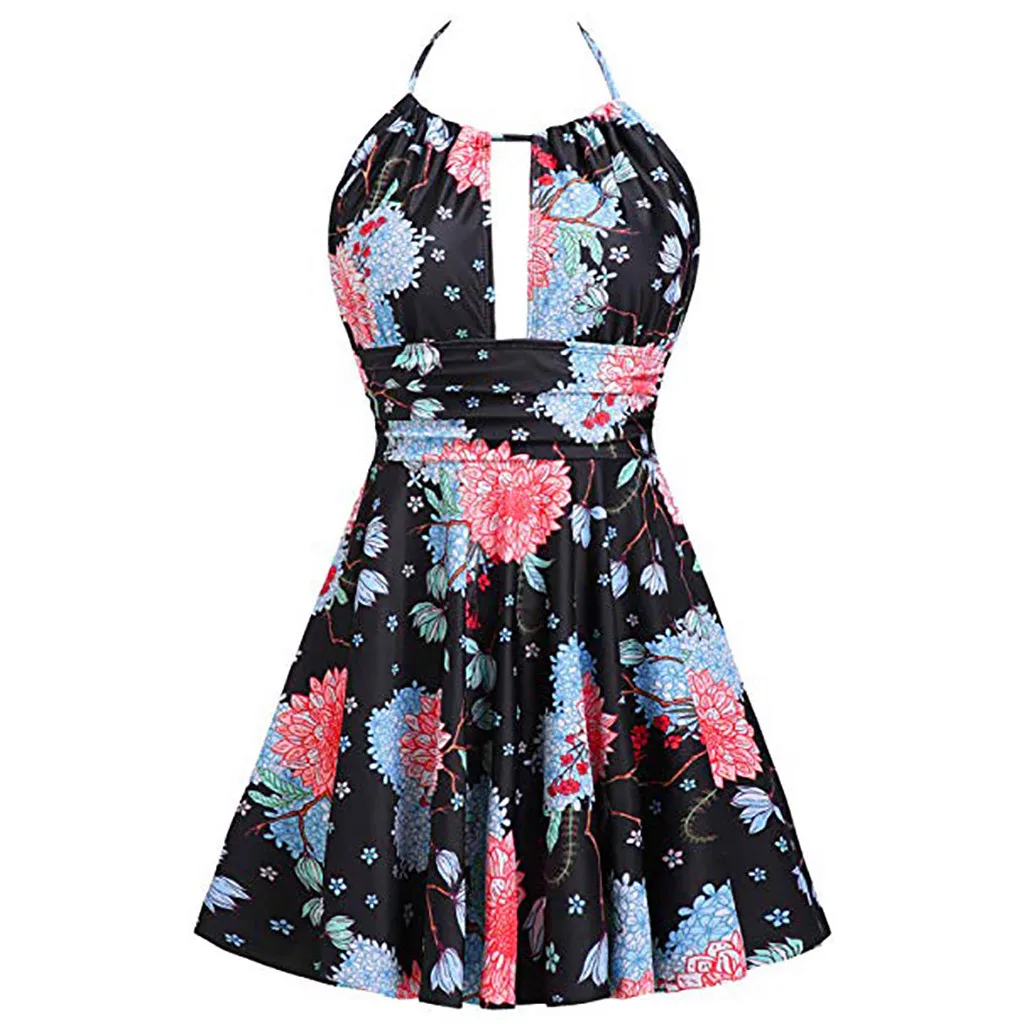 

Plus Size Women's Summer Sleeveless Beach Casual Party Short Mini Dress Sundress vestidos verano 2019 biquinis feminino #XTN