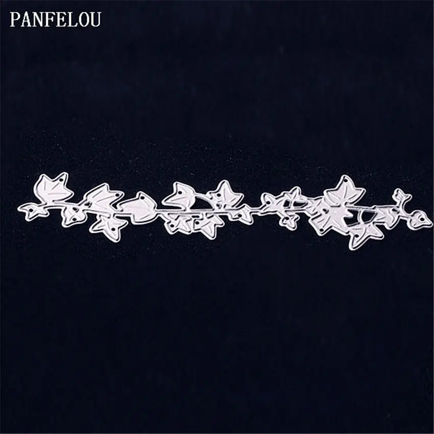 PANFELOU металл ремесло красивые огни бумаги высечки для скрапбукинга/DIY Рождество Свадьба Хэллоуин карты - Цвет: 137x32mm